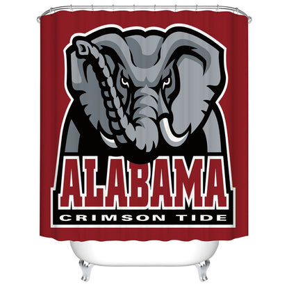 Elephant Alabama Crimson Tide Shower Curtain