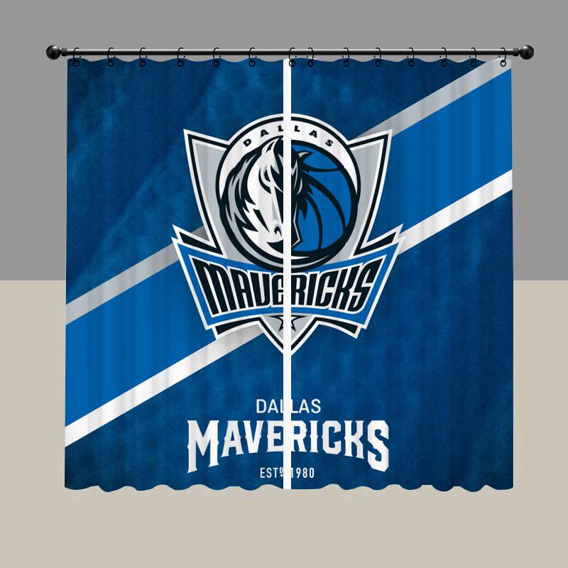 Dallas Basketball Blackout Curtain