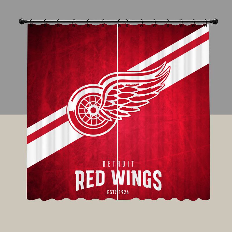 Detroit Hockey Blackout Curtain