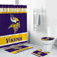 Minnesota Football Shower Curtain