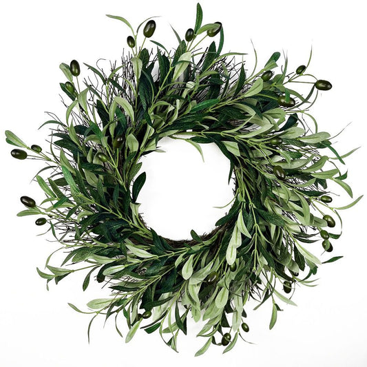 Olive Leave Branch Wreath