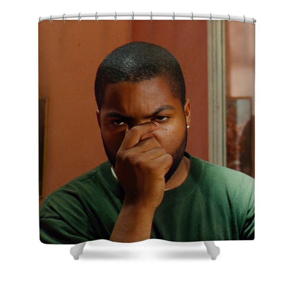Funny Movie Bathroom Clip Shower Curtain