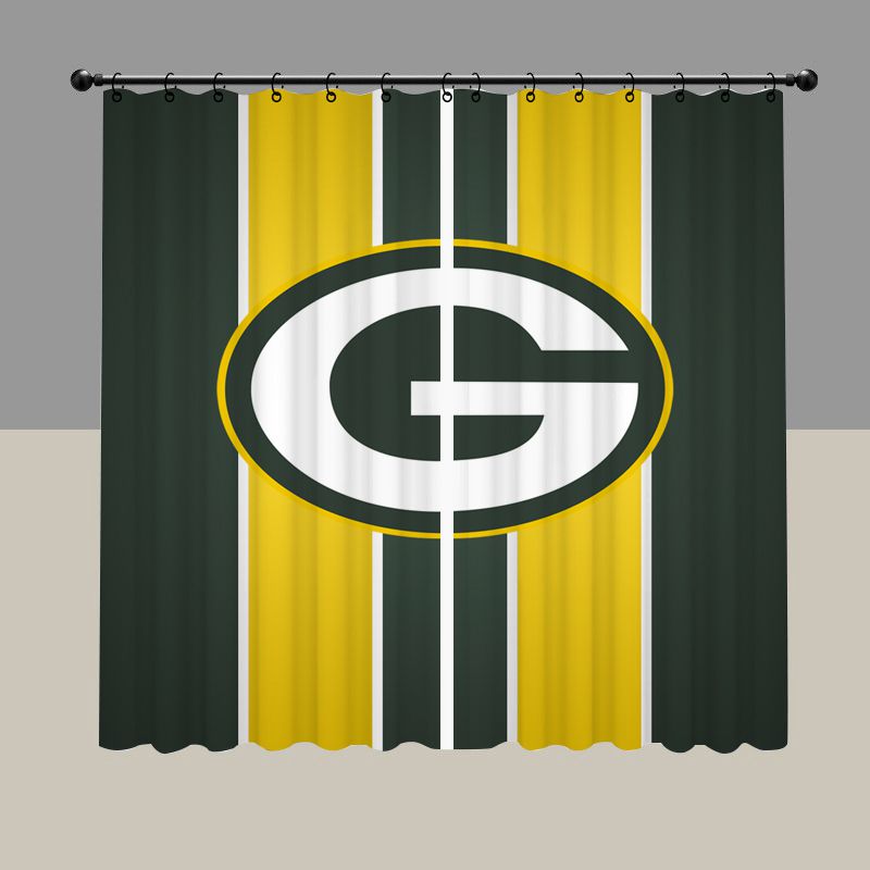Green Bay Football Blackout Curtain