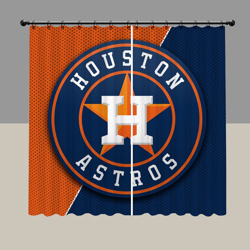 Houston Baseball Blackout Curtain
