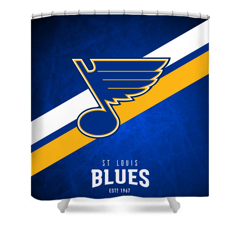 Ice Hockey St Louis Shower Curtain
