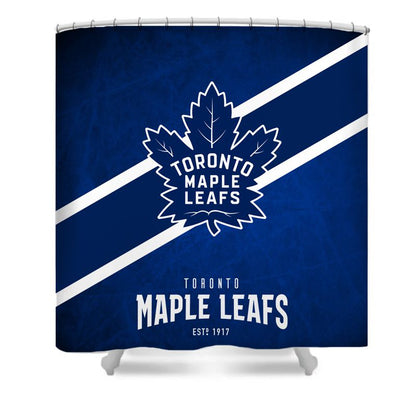 Ice Hockey Toronto Shower Curtain