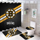 Ice Hockey Boston Shower Curtain