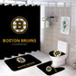 Ice Hockey Boston Shower Curtain