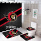 Ice Hockey Ottawa Shower Curtain