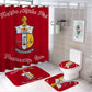 Indiana Collegiate Fraternity Shower Curtain