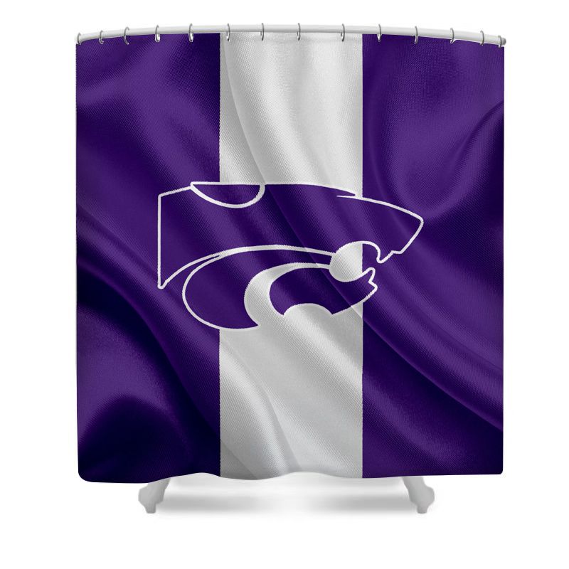 Kansas State College Sport Shower Curtain