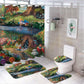 Kids Cartoon Magical Underland Shower Curtain