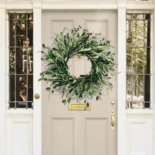 Olive Leave Branch Wreath