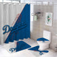Los Angeles Baseball Shower Curtain