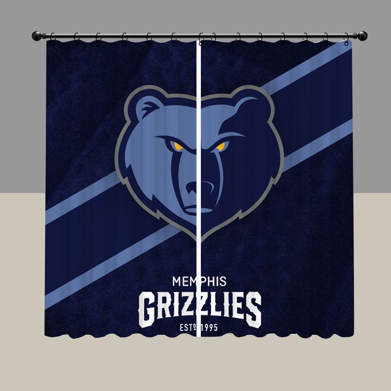 Memphis Basketball Blackout Curtain