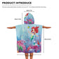 Mermaid Princess Ariel Hooded Towel