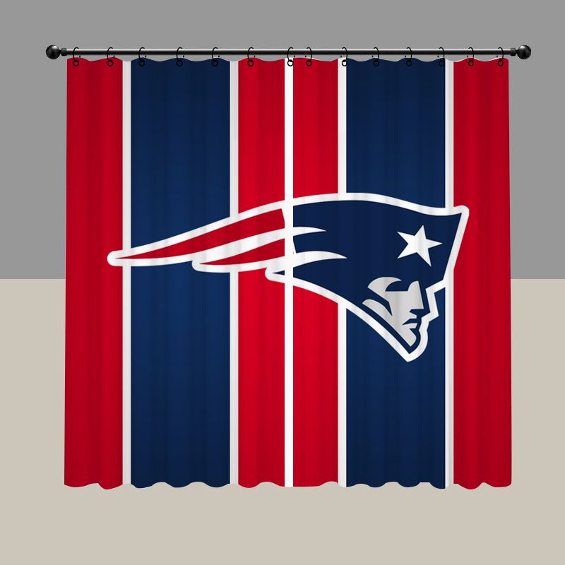 New England Football Blackout Curtain
