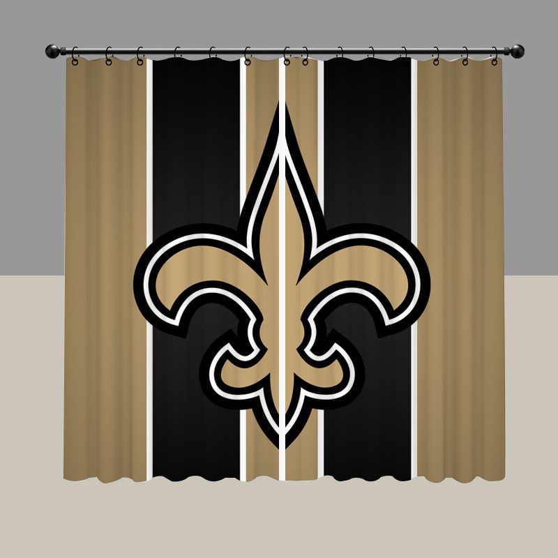 New Orleans Football Blackout Curtain