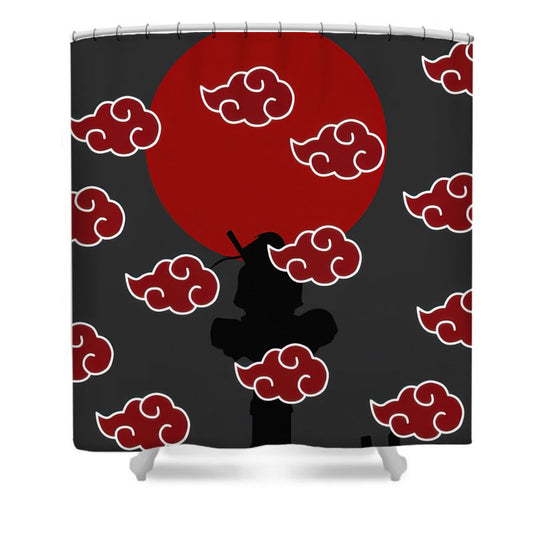 Ninja Anime Villains Shower Curtain