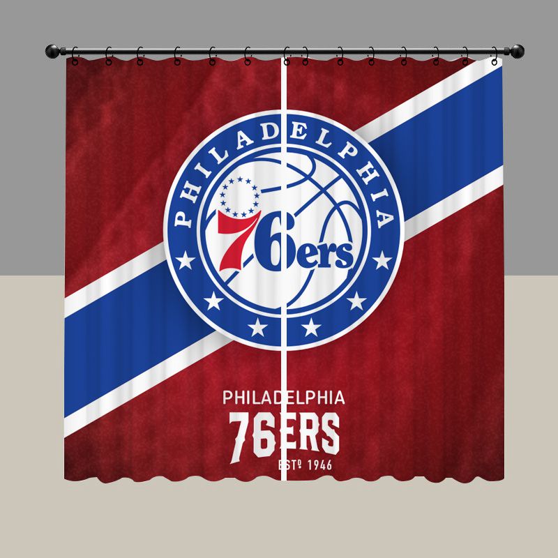 Philadelphia Basketball Blackout Curtain