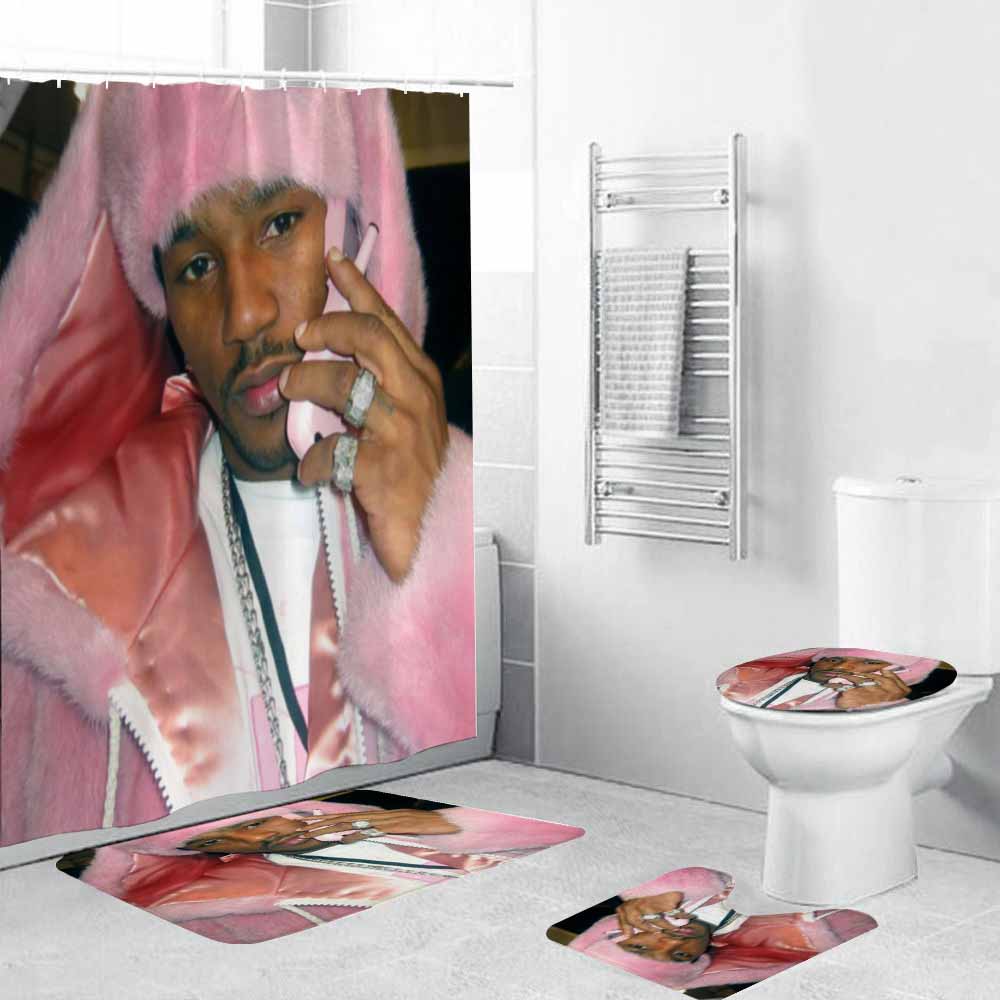 Pink Hat Haze Dress Dipset Killa Cam Camron Shower Curtain