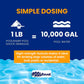 Pool Park 68% Cal-Hypo Granular Sanitizer Pool Shock - 50 lbs