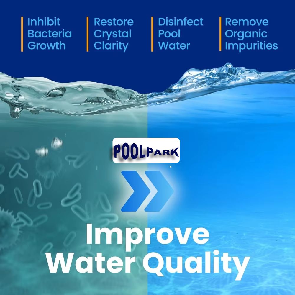 Pool Park 68% Cal-Hypo Granular Sanitizer Pool Shock - 50 lbs