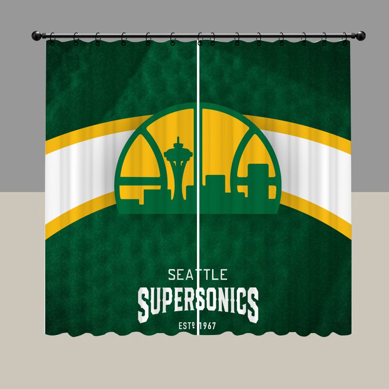 Seattle Basketball Blackout Curtain
