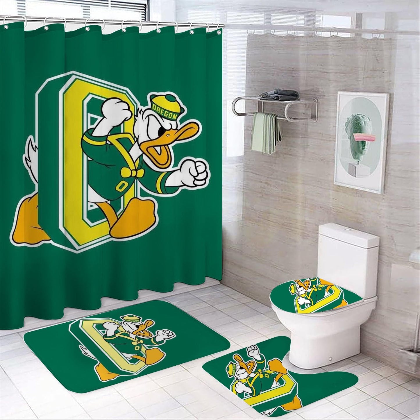 Sport Duck Shower Curtain