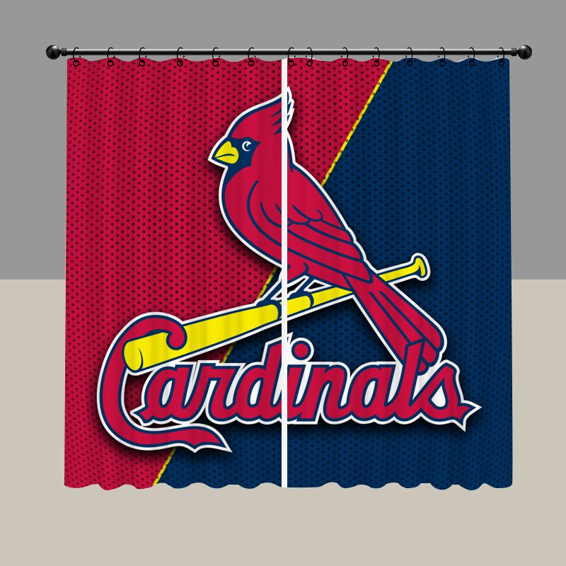 St. Louis Baseball Blackout Curtain