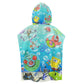 Underwater Square Sponge Hooded Towel