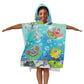 Underwater Square Sponge Hooded Towel