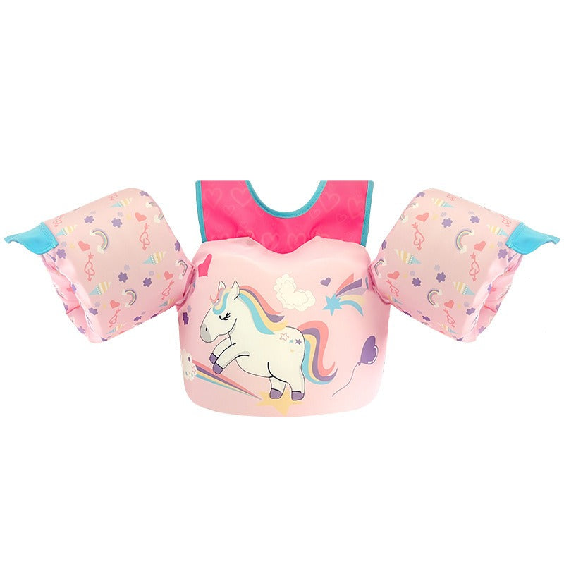 Unicorn Cartoon Kids Swim Vest Puddle Jumper