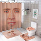 Unique Character Nic Cage Shower Curtain