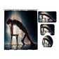 Superhero Bulletproof Movie Deadpool Shower Curtain