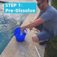 Pool Park 68% Cal-Hypo Granular Sanitizer Pool Shock - 50 lbs