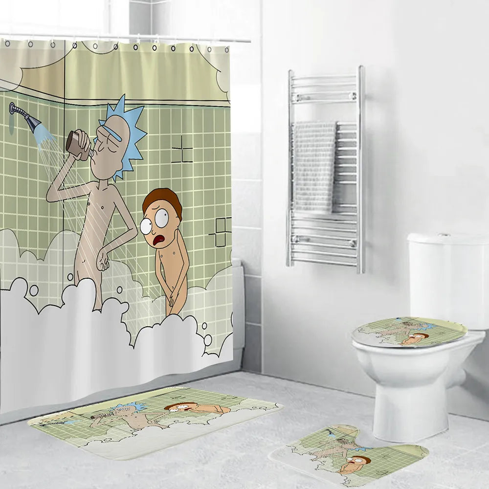 Science Fiction Sitcom Shower Curtain