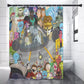 Science Fiction Sitcom Shower Curtain