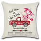 Truck of Love Mothers Day Throw Pillow Cover Set of 4