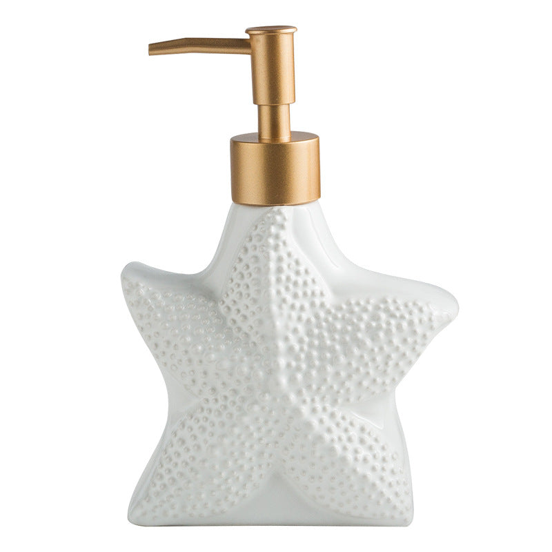 Starfish/Seashell Nautical Soap Dispenser