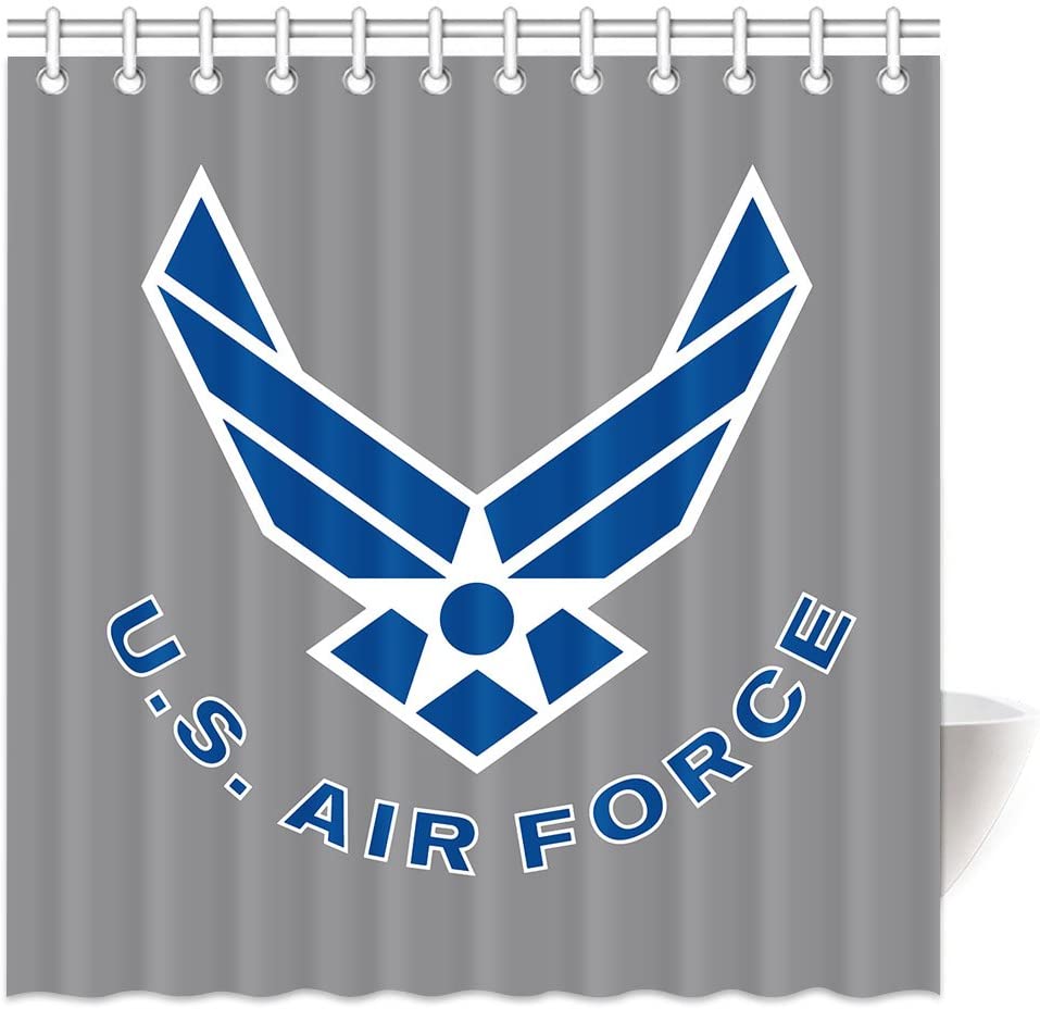 U.S. Air Force Symbol Shower Curtain