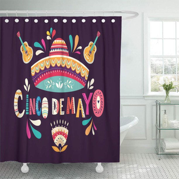 Cinco De Mayo Shower Curtain