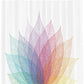 Beautiful Colors Macro Leaf Abstract Shower Curtain