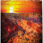 Arizona Sunset Scenic View with Grand Canyon Shower Curtain