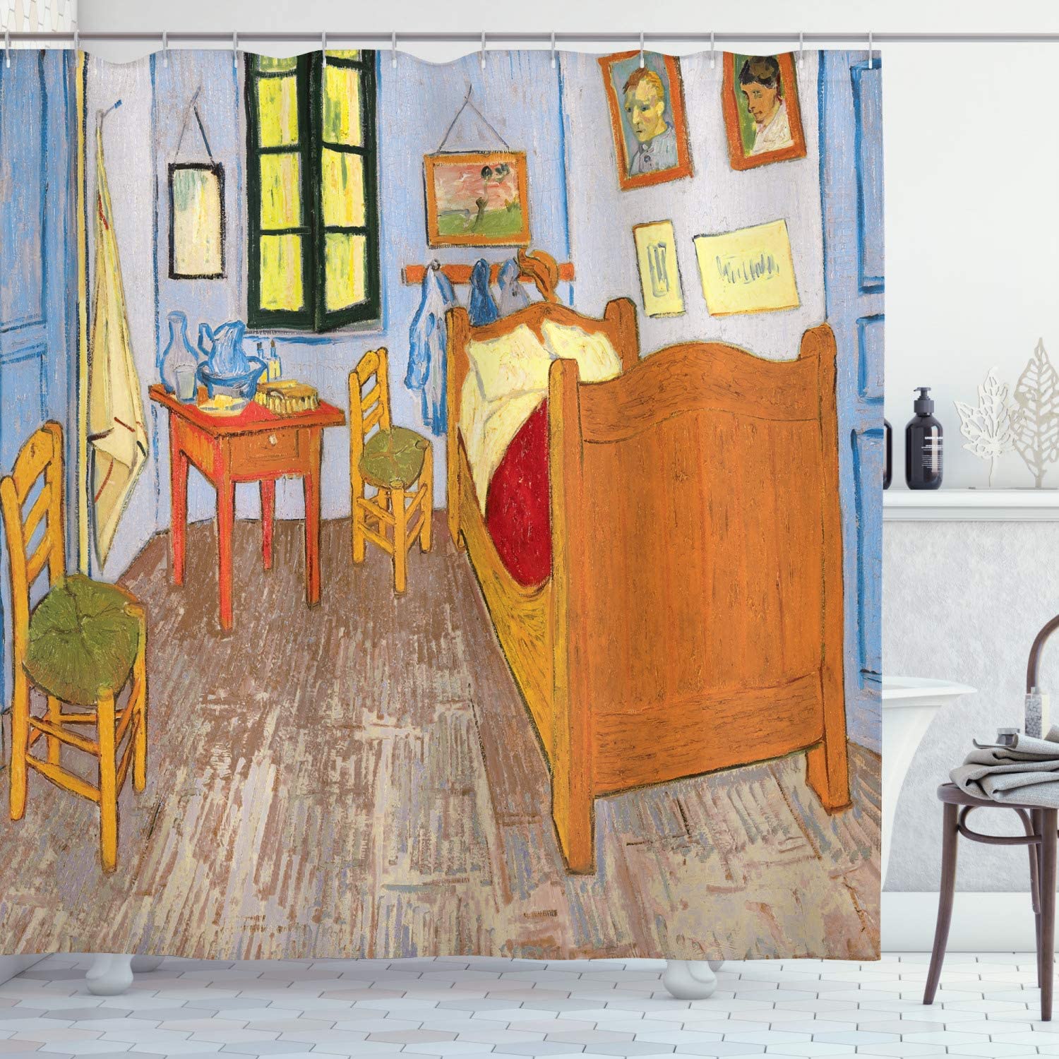 Vincent's Bedroom in Arles Van Gogh Shower Curtain