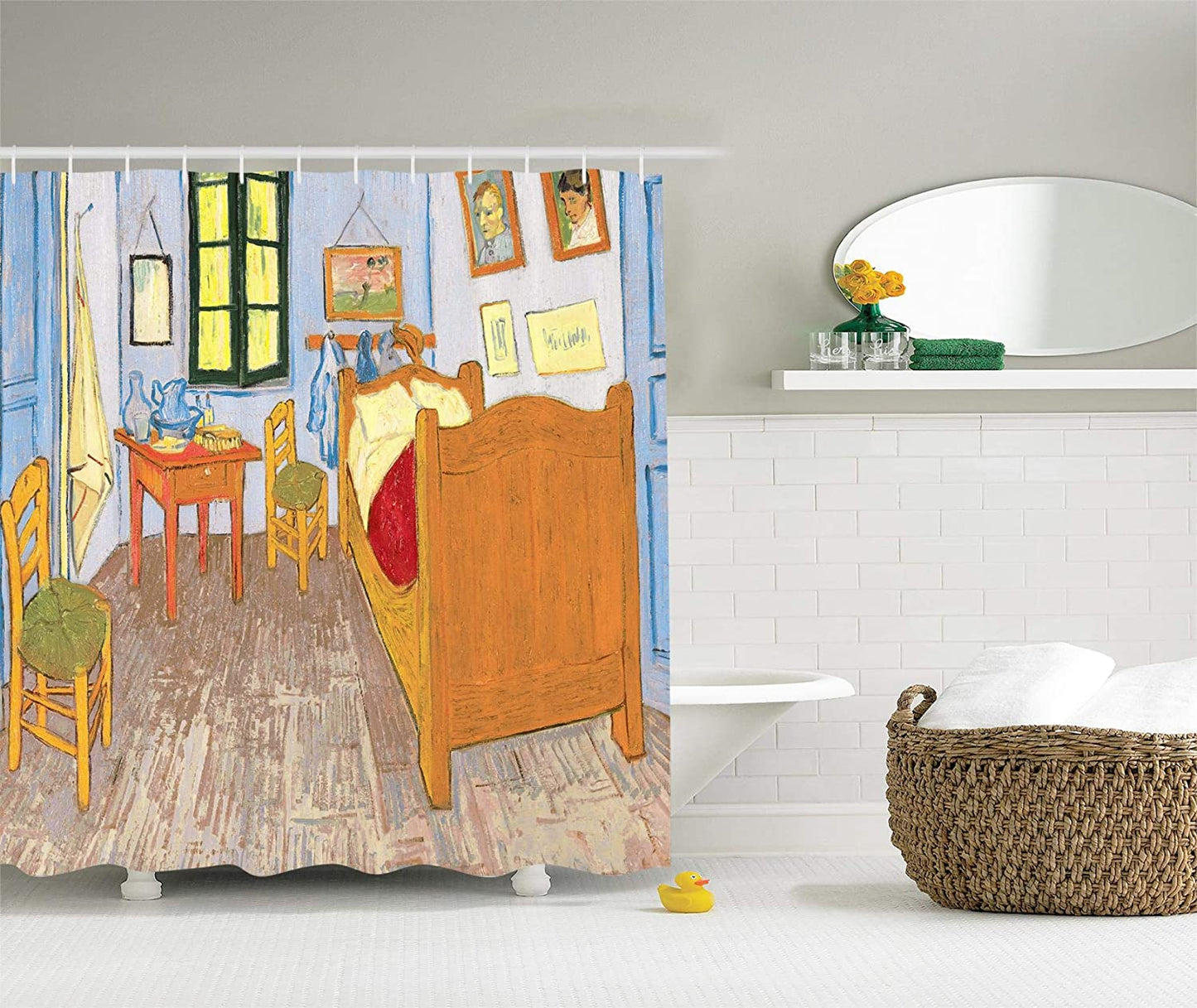 Vincent's Bedroom in Arles Van Gogh Shower Curtain