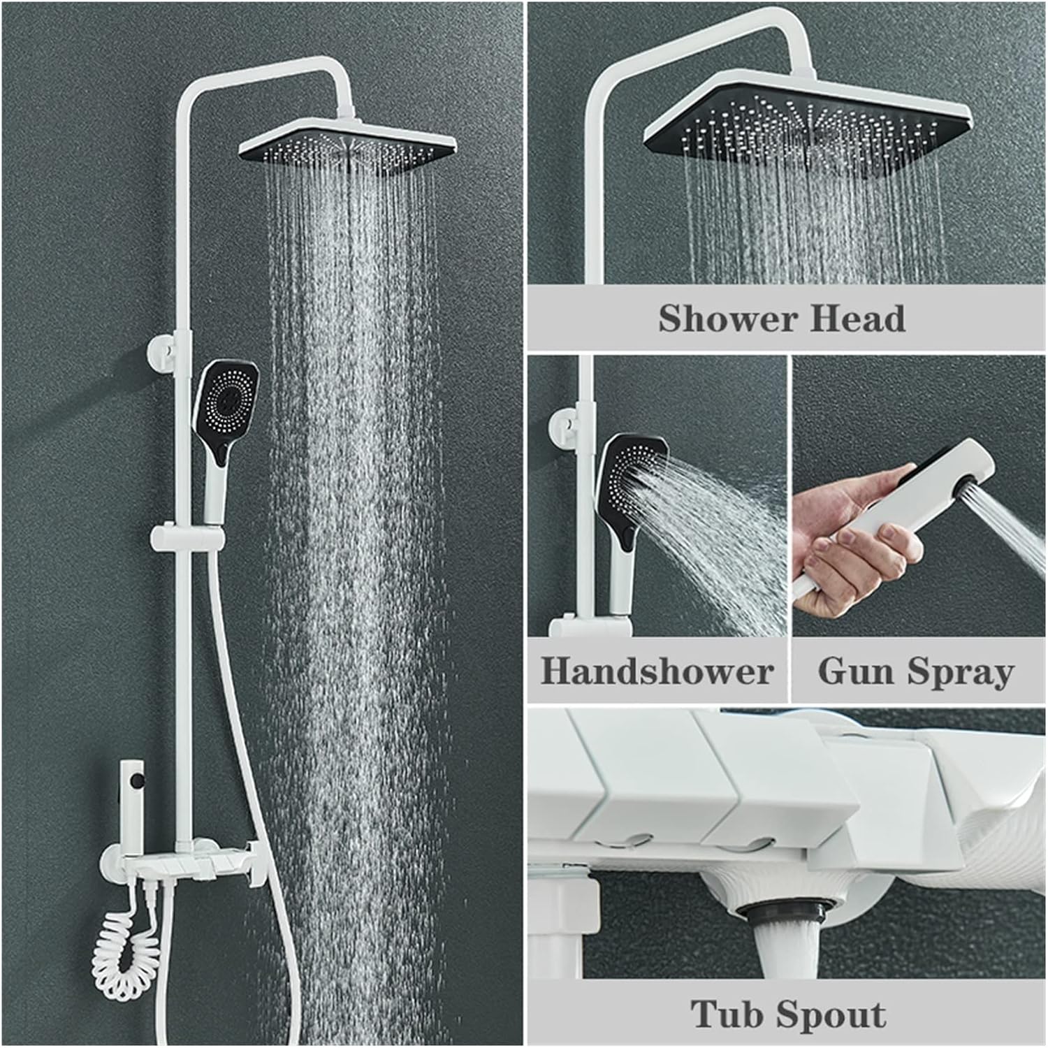 Thermostatic Mixer Shower Faucet Set