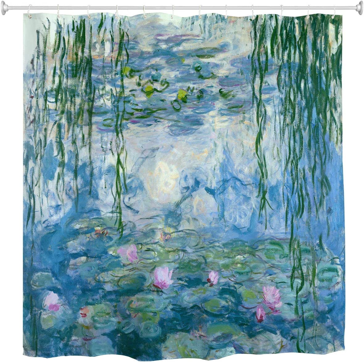 Claude Monet Water Lilies Shower Curtain