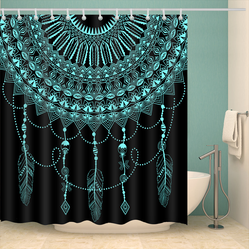 Beautiful Tribal Dream Catcher Shower Curtain