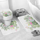 Pink Green Succulents Cactus Shower Curtain
